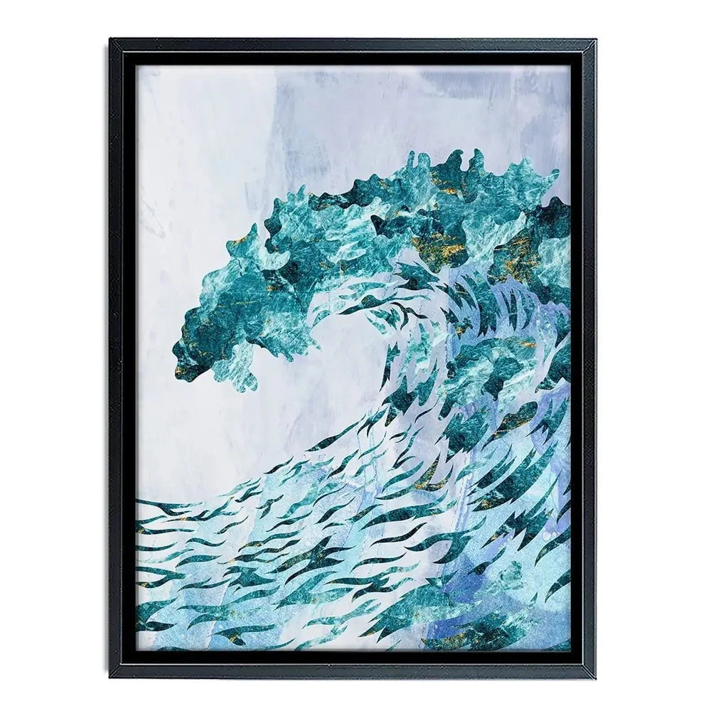 Ocean Grunge Canvas Print
