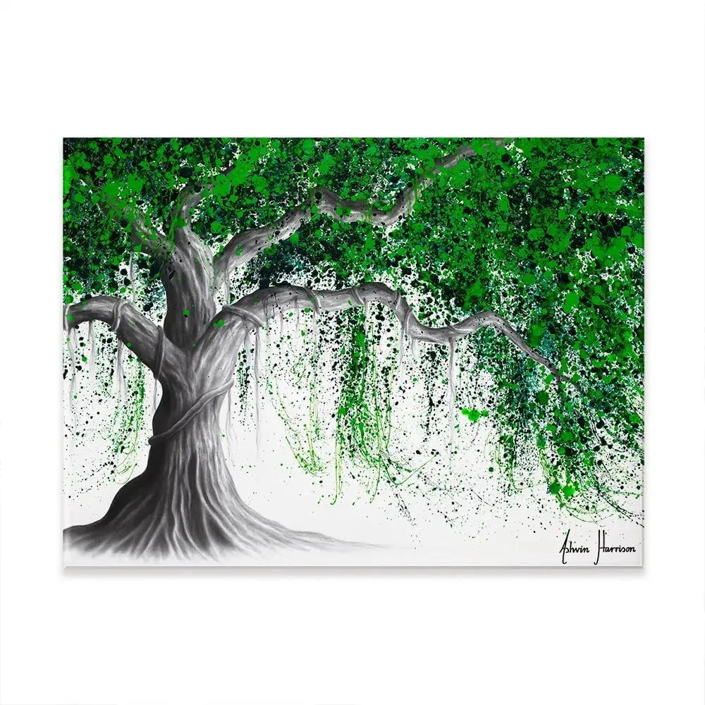 Revealing Rainforest Tree Canvas Print