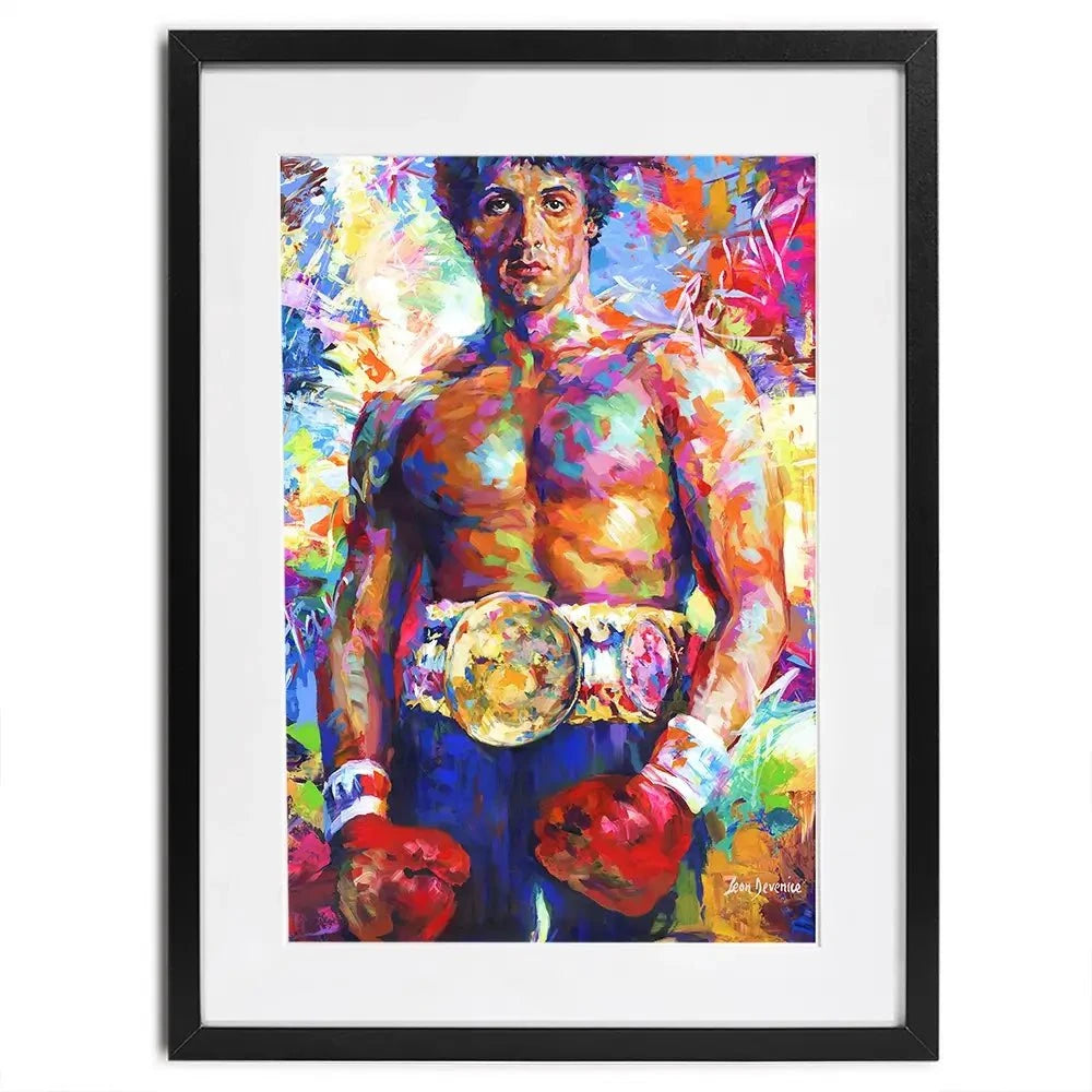 Rocky Framed Art Print