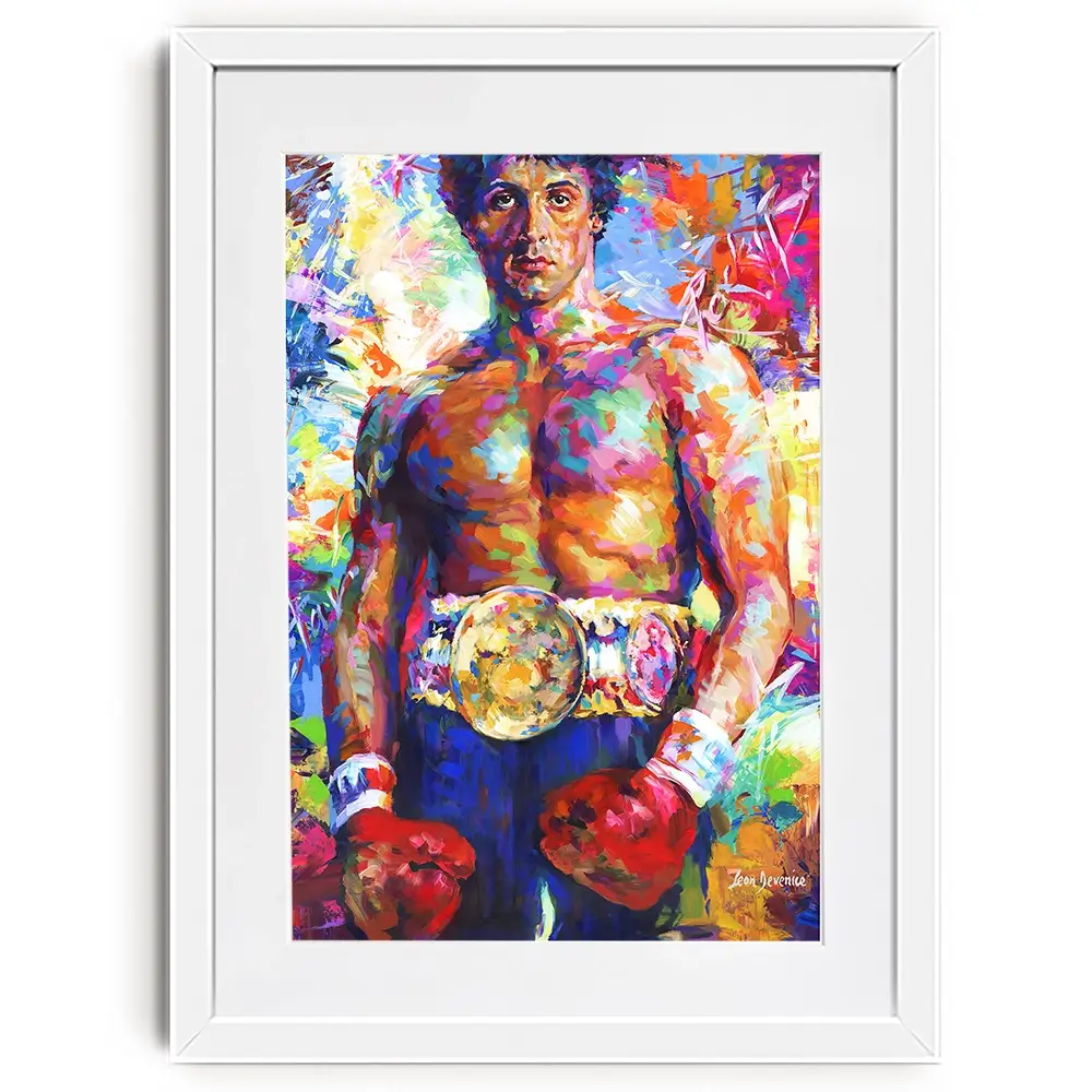 Rocky Framed Art Print