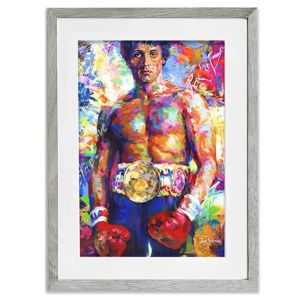 Rocky Framed Art Print