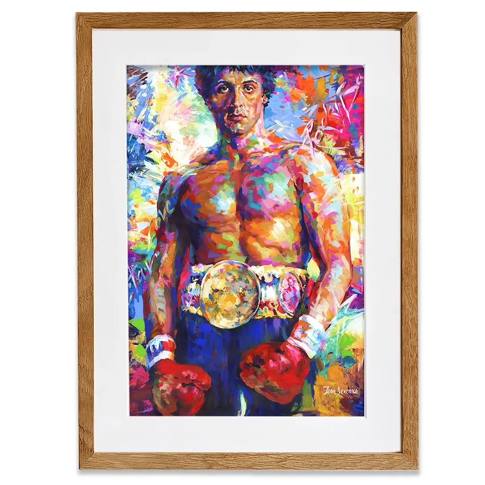 Rocky Framed Art Print