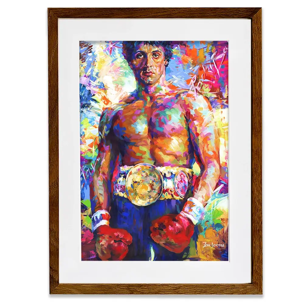 Rocky Framed Art Print