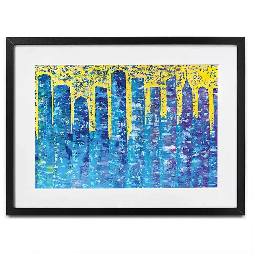 Skyscrapers Framed Art Print