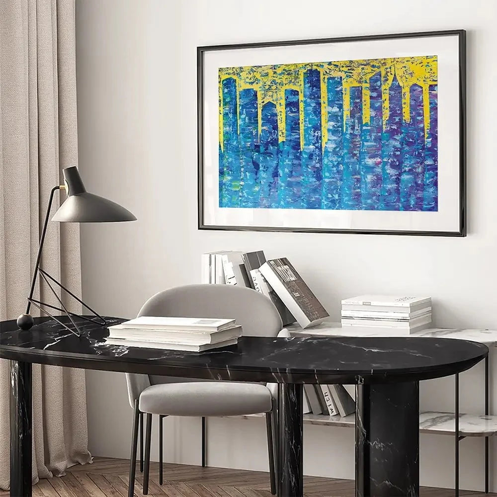 Skyscrapers Framed Art Print