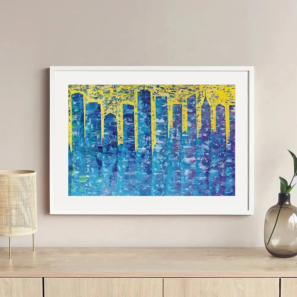 Skyscrapers Framed Art Print