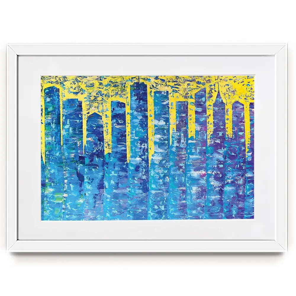 Skyscrapers Framed Art Print