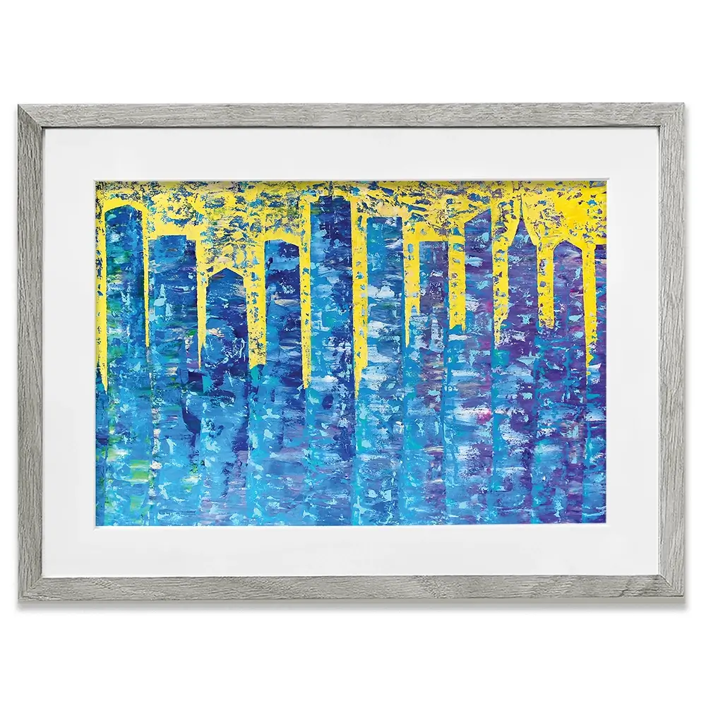 Skyscrapers Framed Art Print