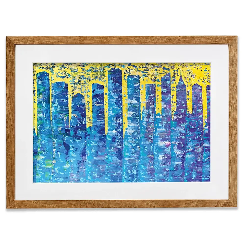 Skyscrapers Framed Art Print