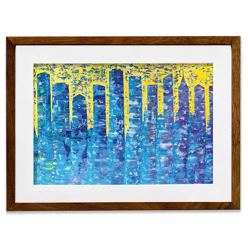 Skyscrapers Framed Art Print
