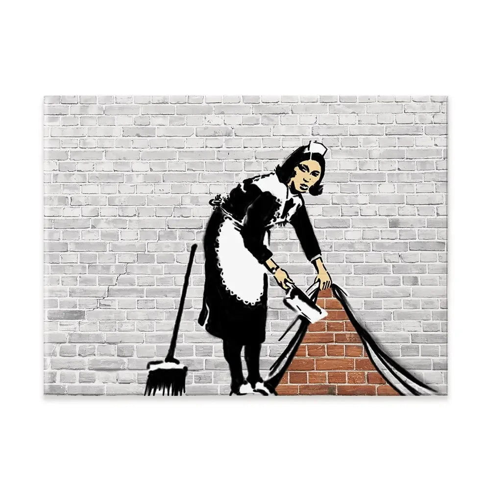 Sweep It Under The Carpet Canvas Print