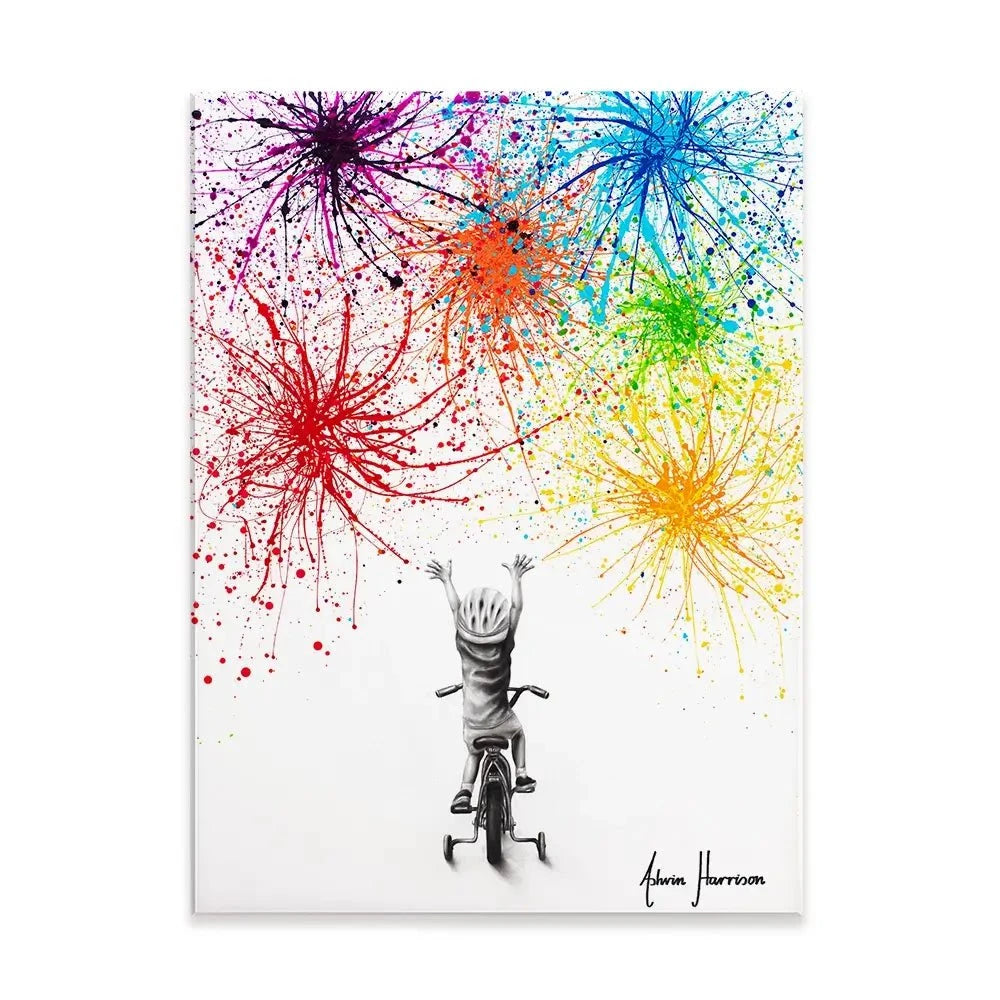 Playful Celebration Canvas Print