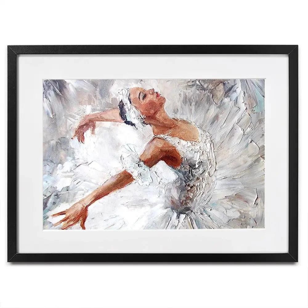 Beautiful Ballerina Framed Art Print