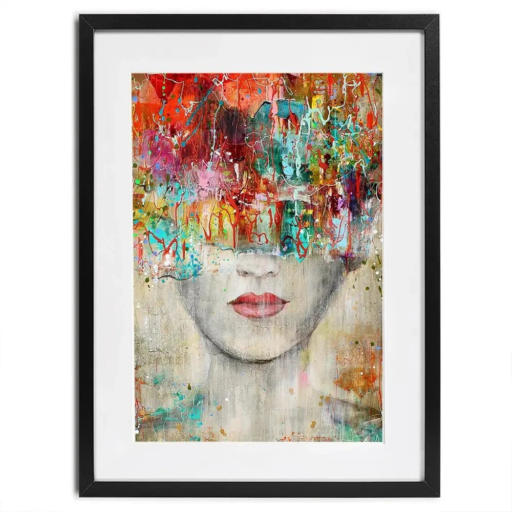 Colourful Vibes Framed Art Print