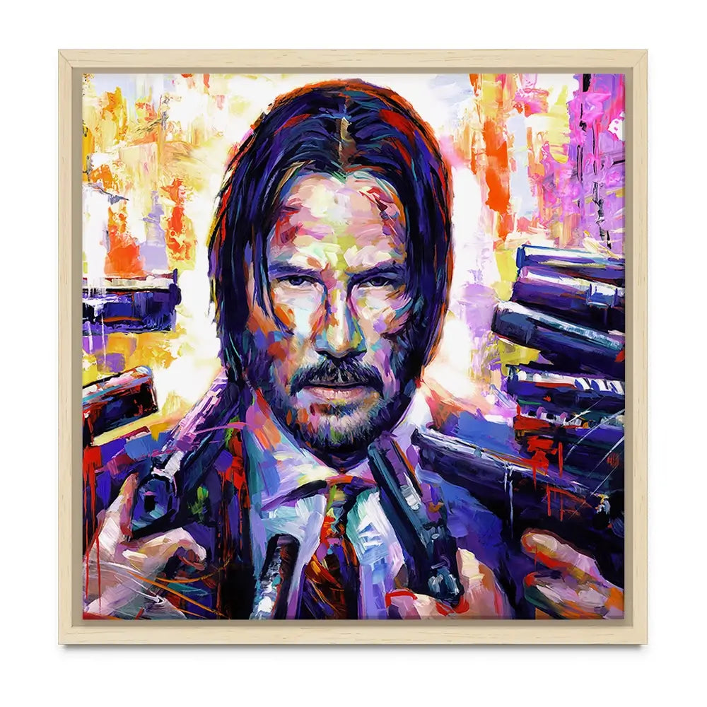 John Wick Oversized Canvas Print