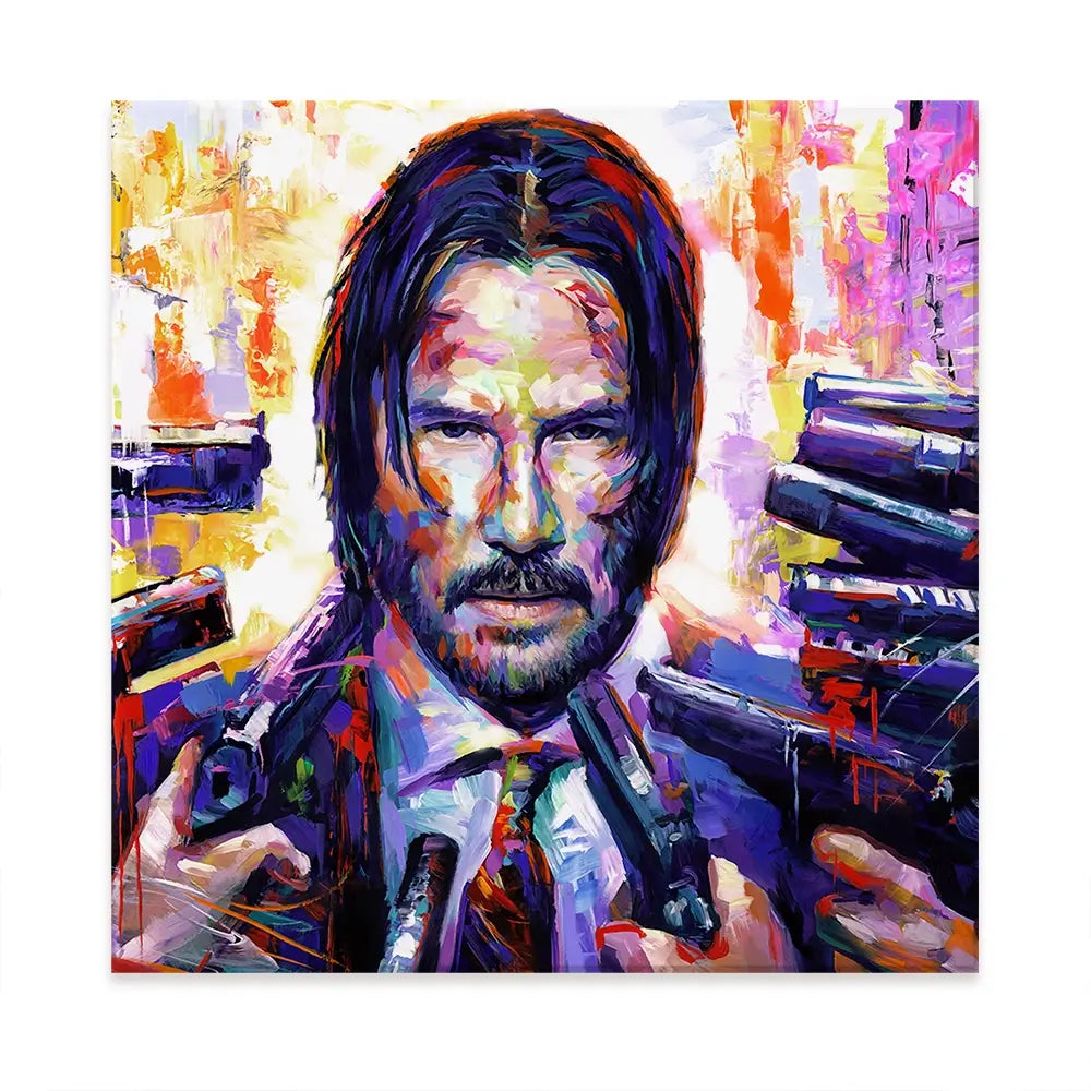 John Wick Oversized Canvas Print