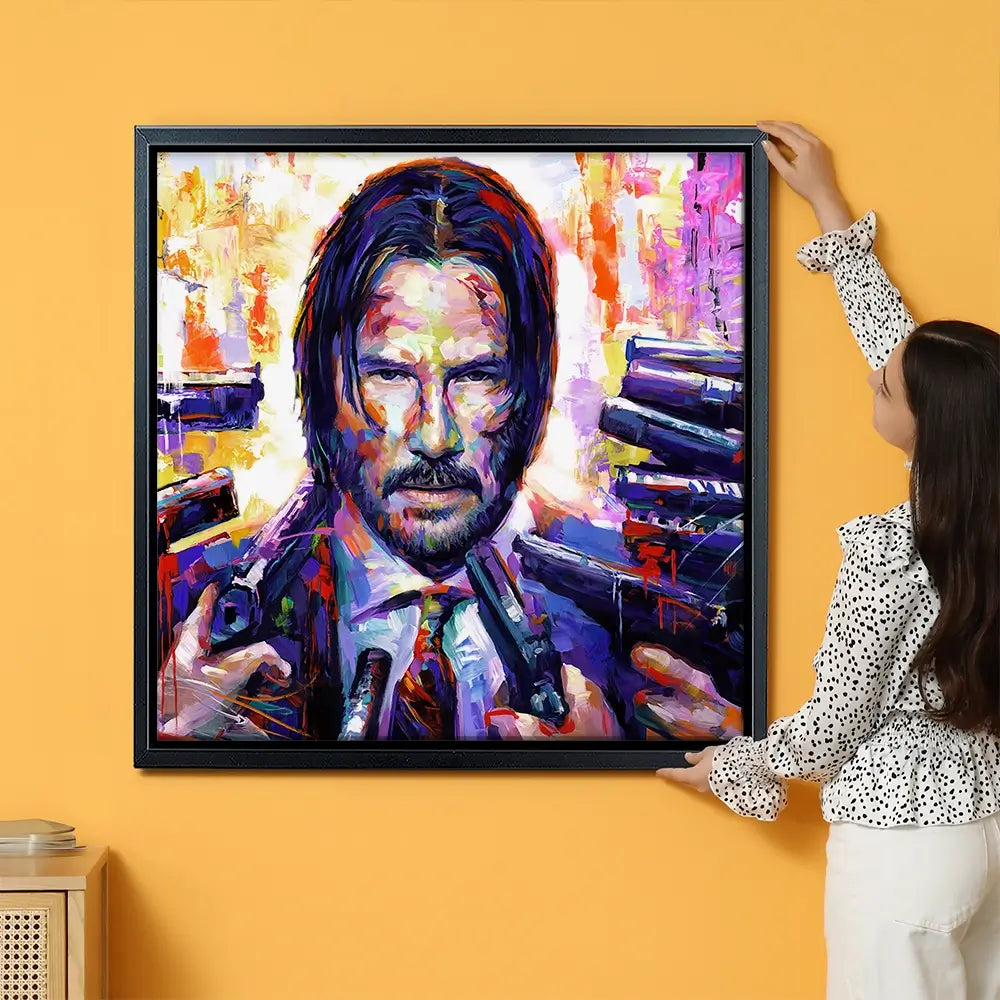 John Wick Oversized Canvas Print