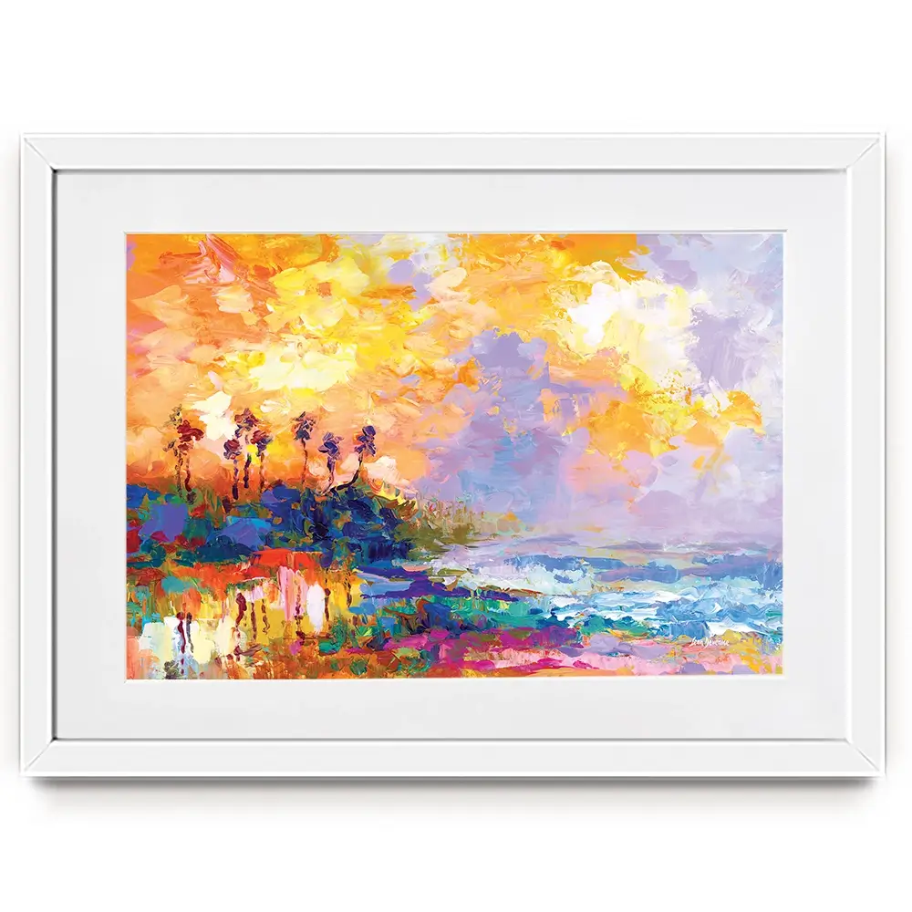 Caribbean Coast Framed Art Print