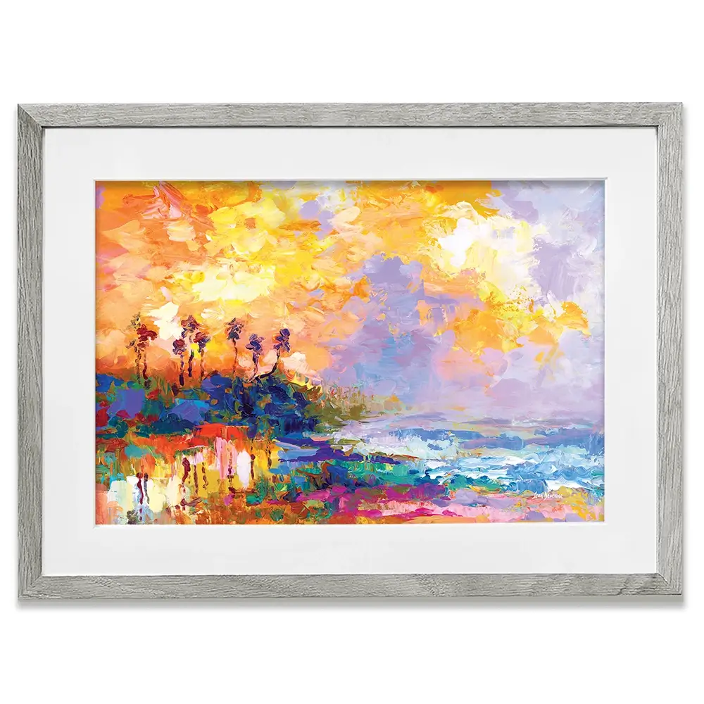 Caribbean Coast Framed Art Print