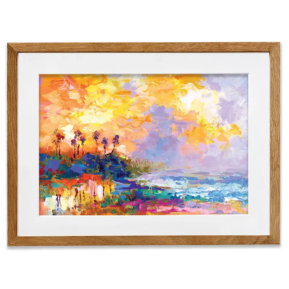 Caribbean Coast Framed Art Print