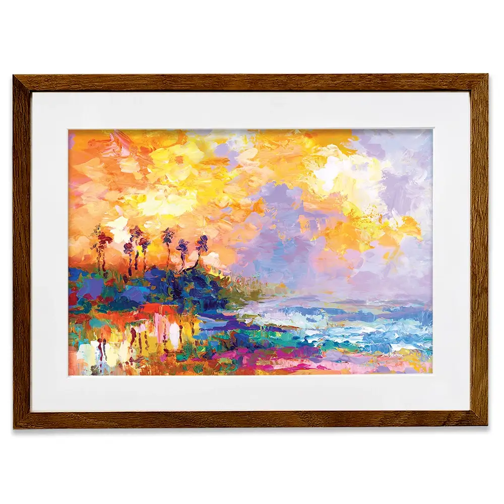 Caribbean Coast Framed Art Print
