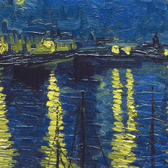 Starry Night Over The Rhône Framed Art Print