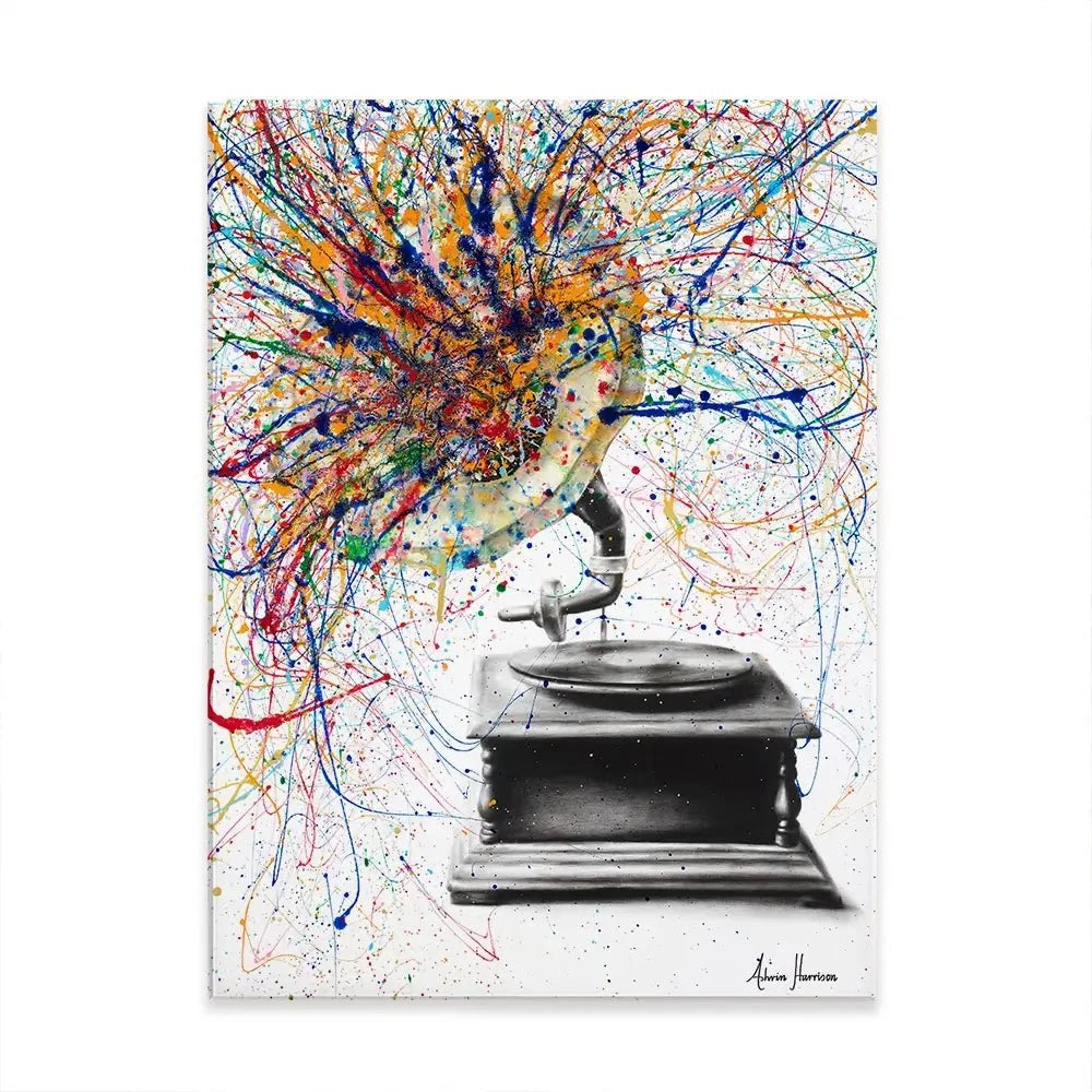 Louder Canvas Print