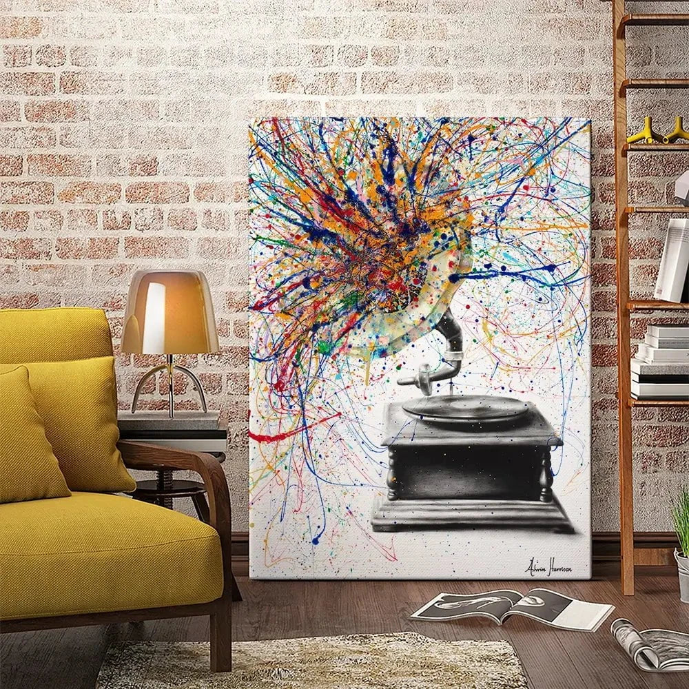 Louder Canvas Print
