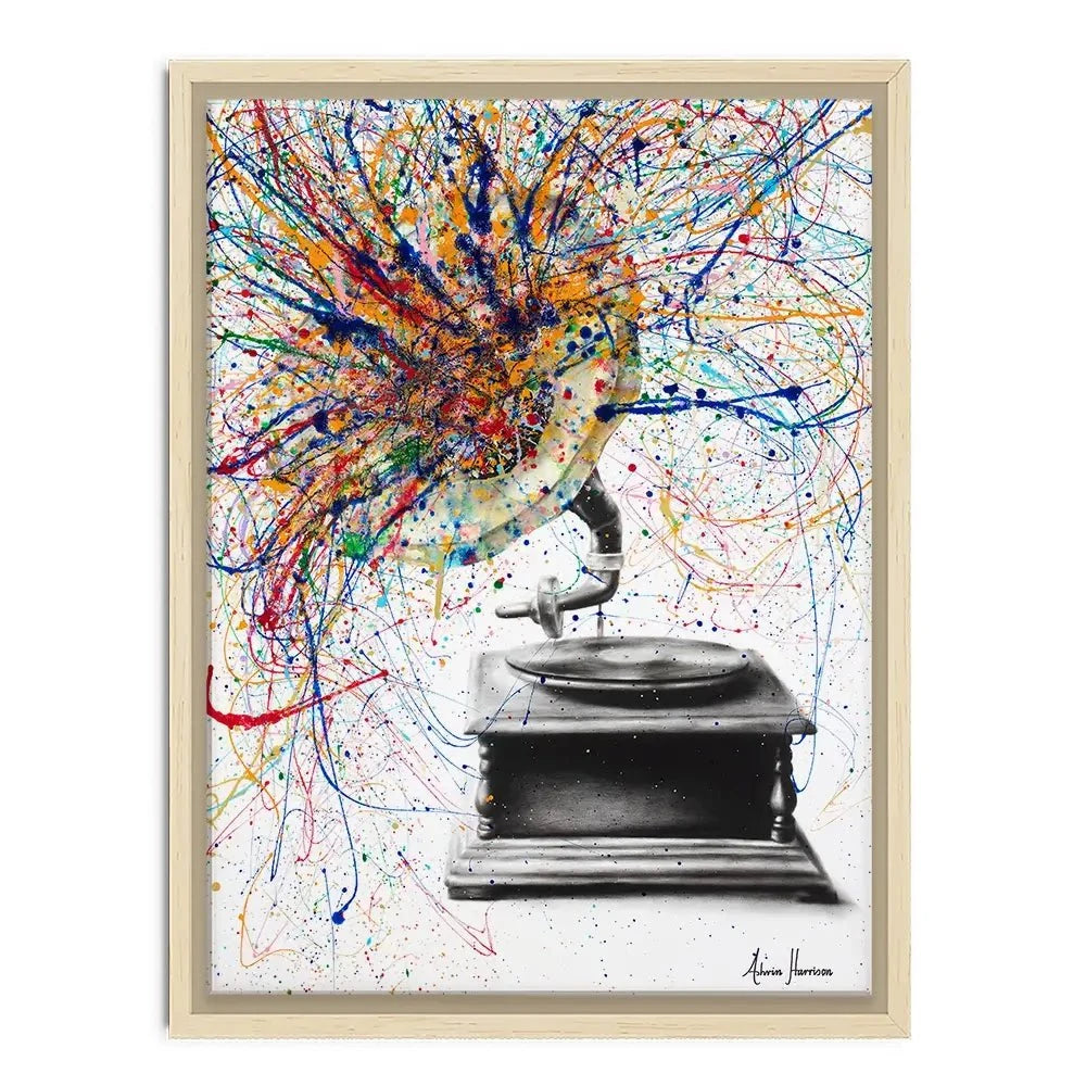 Louder Canvas Print