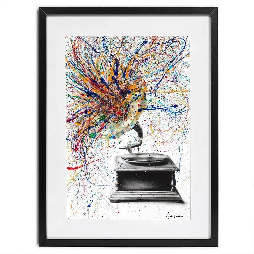 Louder Framed Art Print
