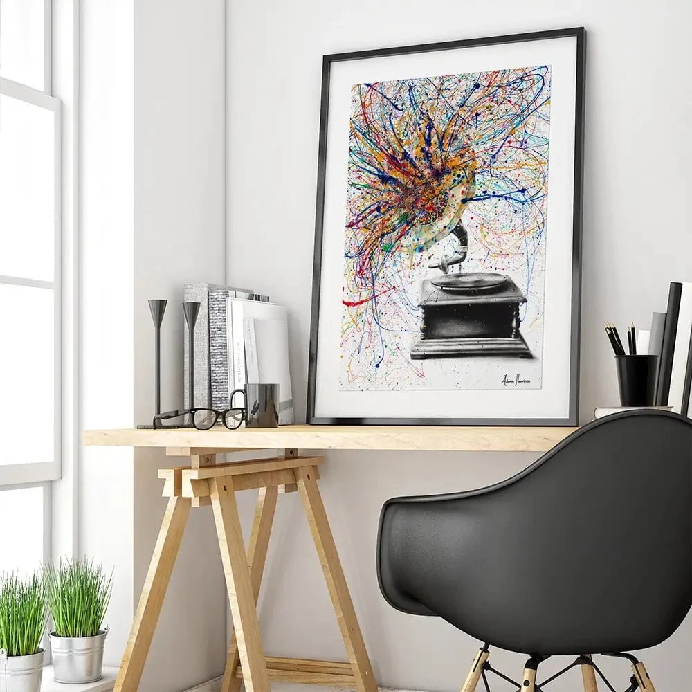 Louder Framed Art Print