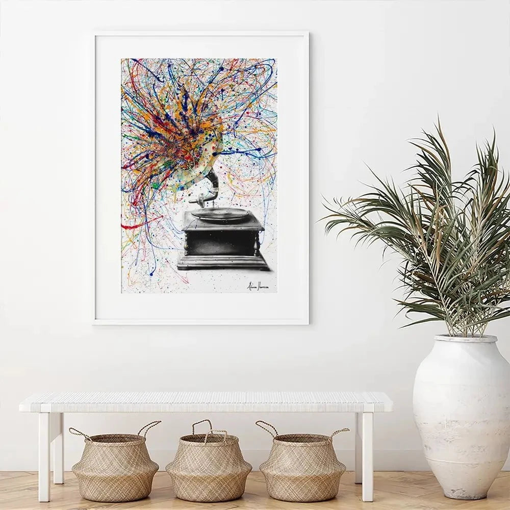 Louder Framed Art Print