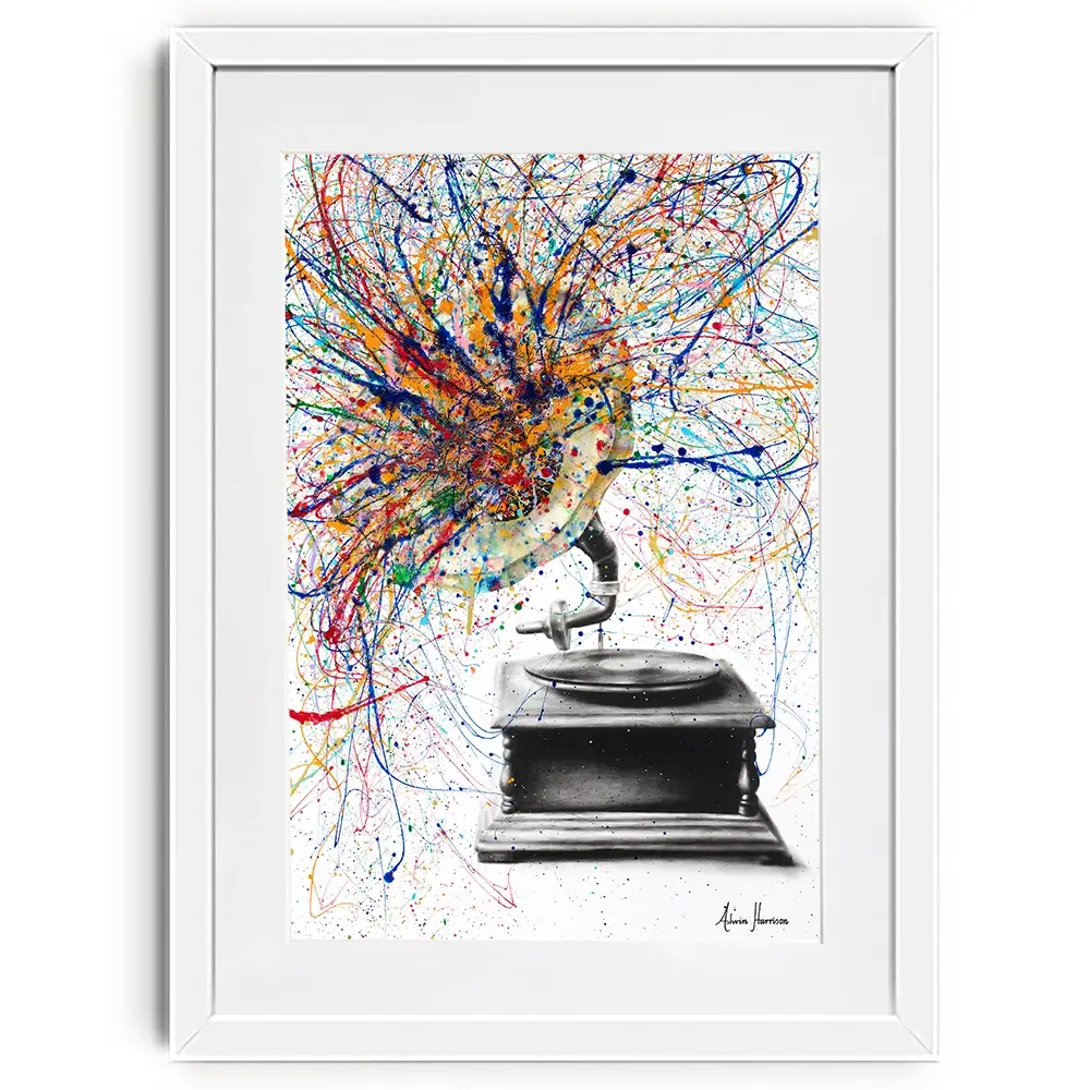 Louder Framed Art Print