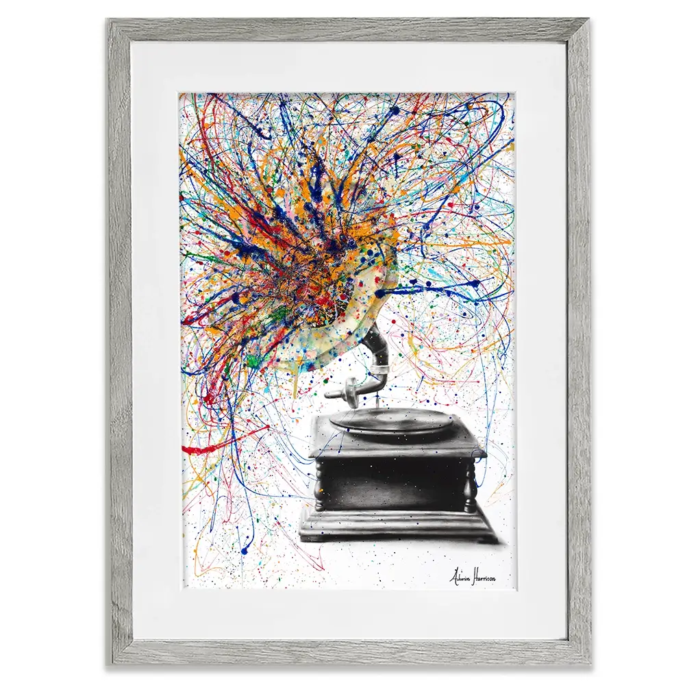 Louder Framed Art Print