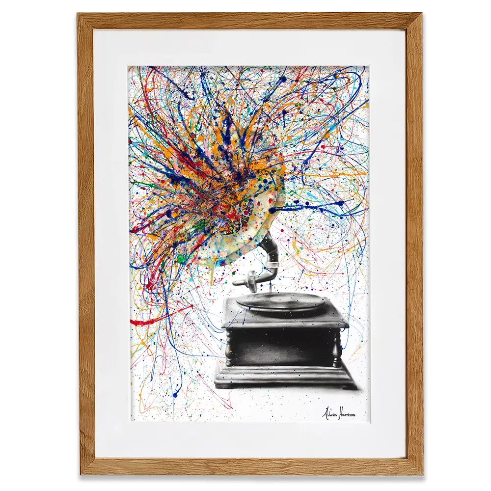 Louder Framed Art Print