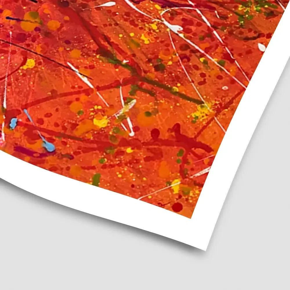 Autumnal Blaze Art Print