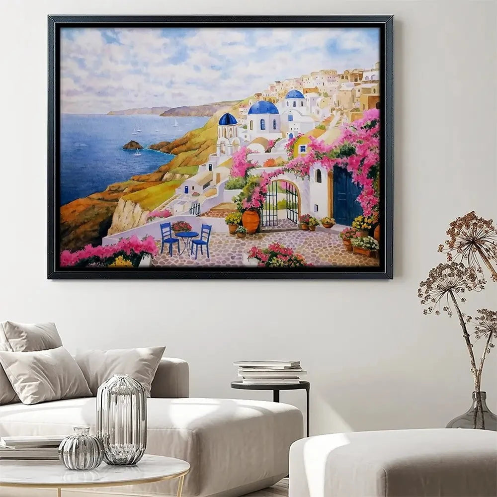 Coastal Scene Canvas Print