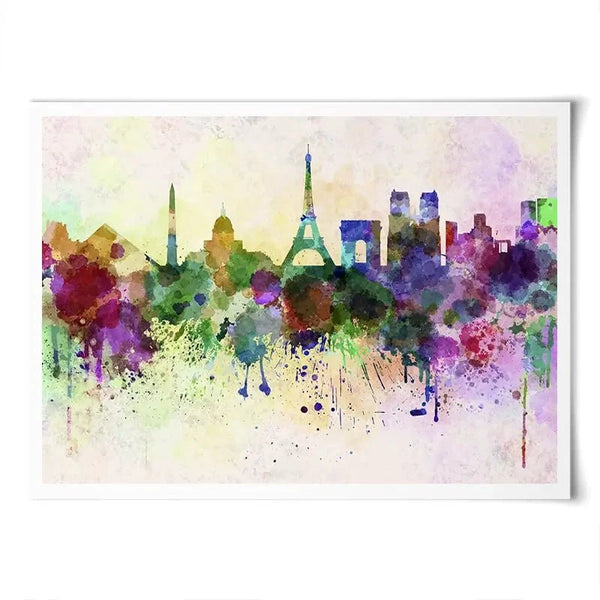 Paris Skyline Art Print – Art Print Shop