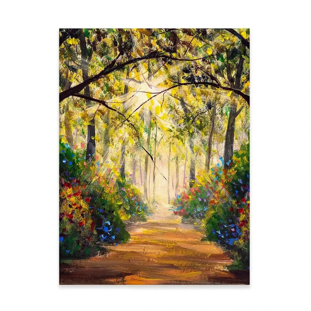 The Secret Path Canvas Print