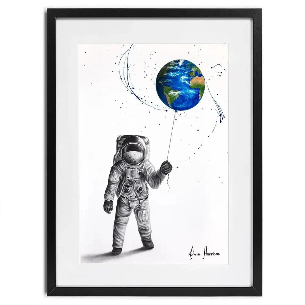 The Astronaut Framed Art Print