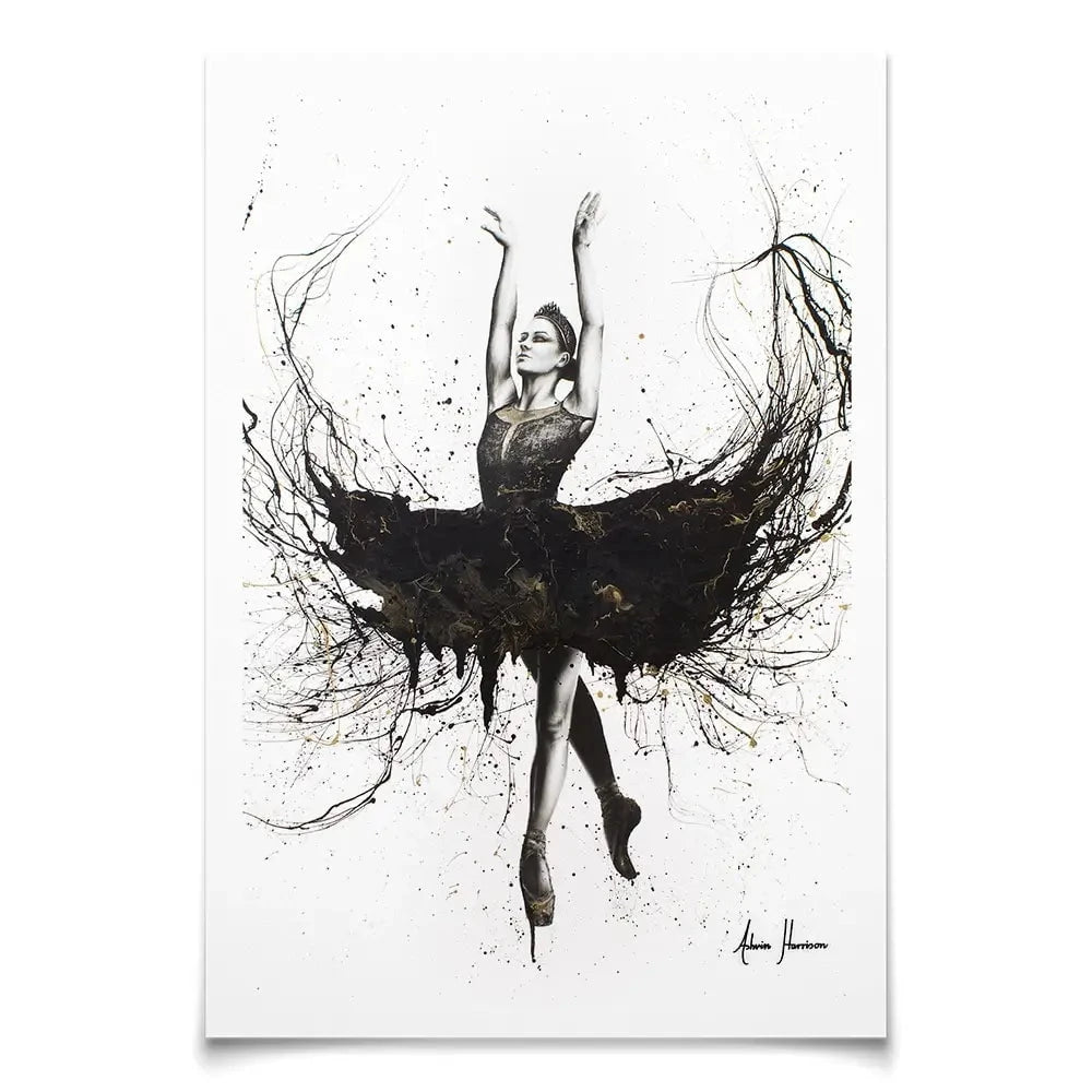 The Black Swan Art Print