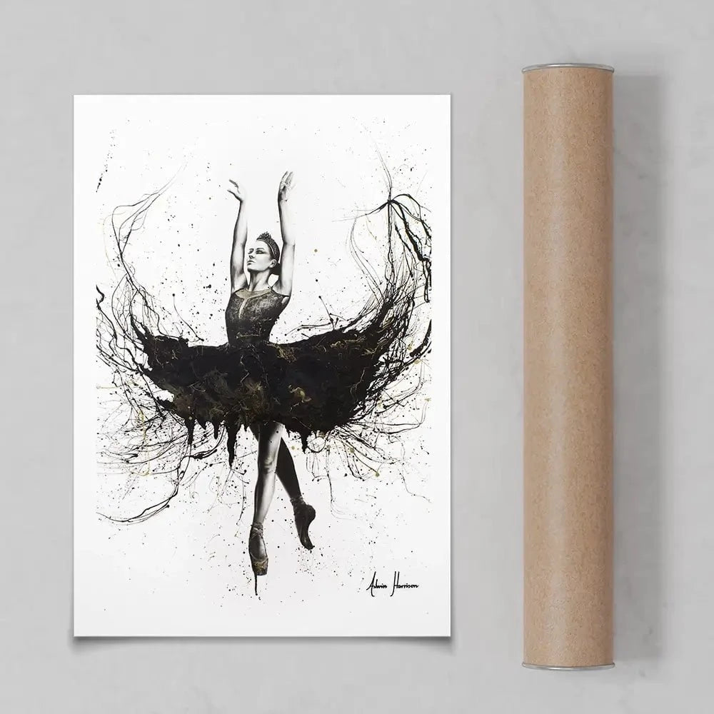 The Black Swan Art Print