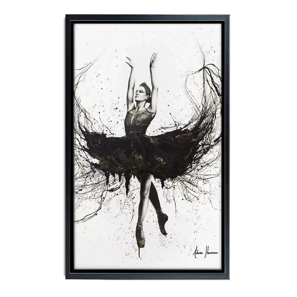 The Black Swan Canvas Print