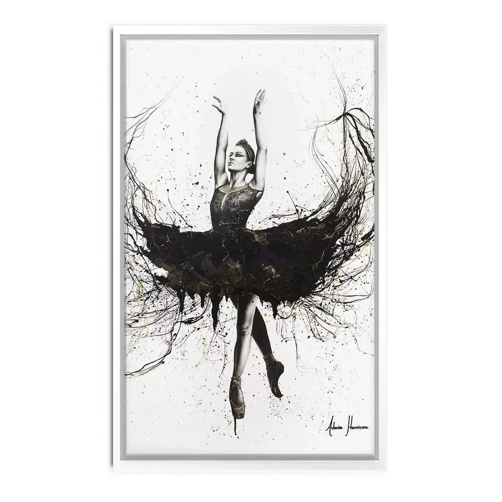 The Black Swan Canvas Print
