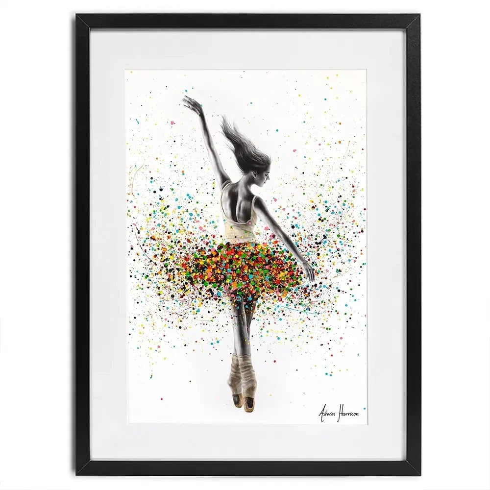 The Dance Dreamer Framed Art Print