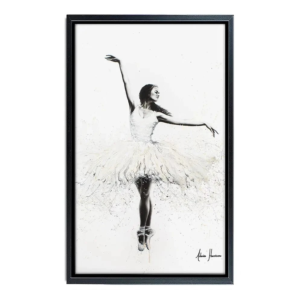 The White Swan Canvas Print
