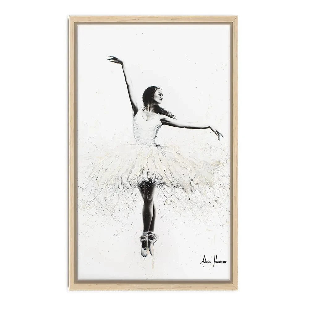 The White Swan Canvas Print