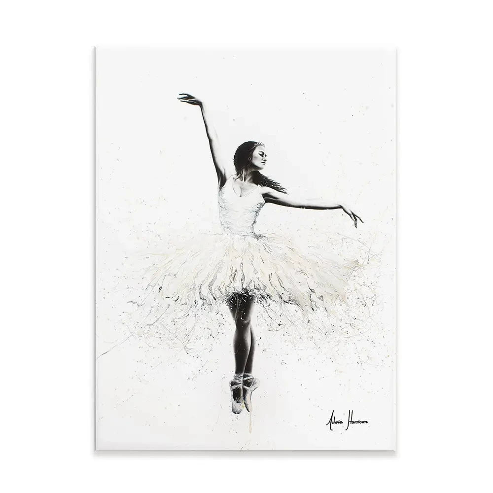 The White Swan Canvas Print