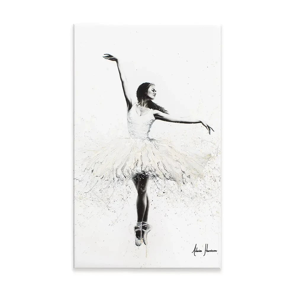 The White Swan Canvas Print