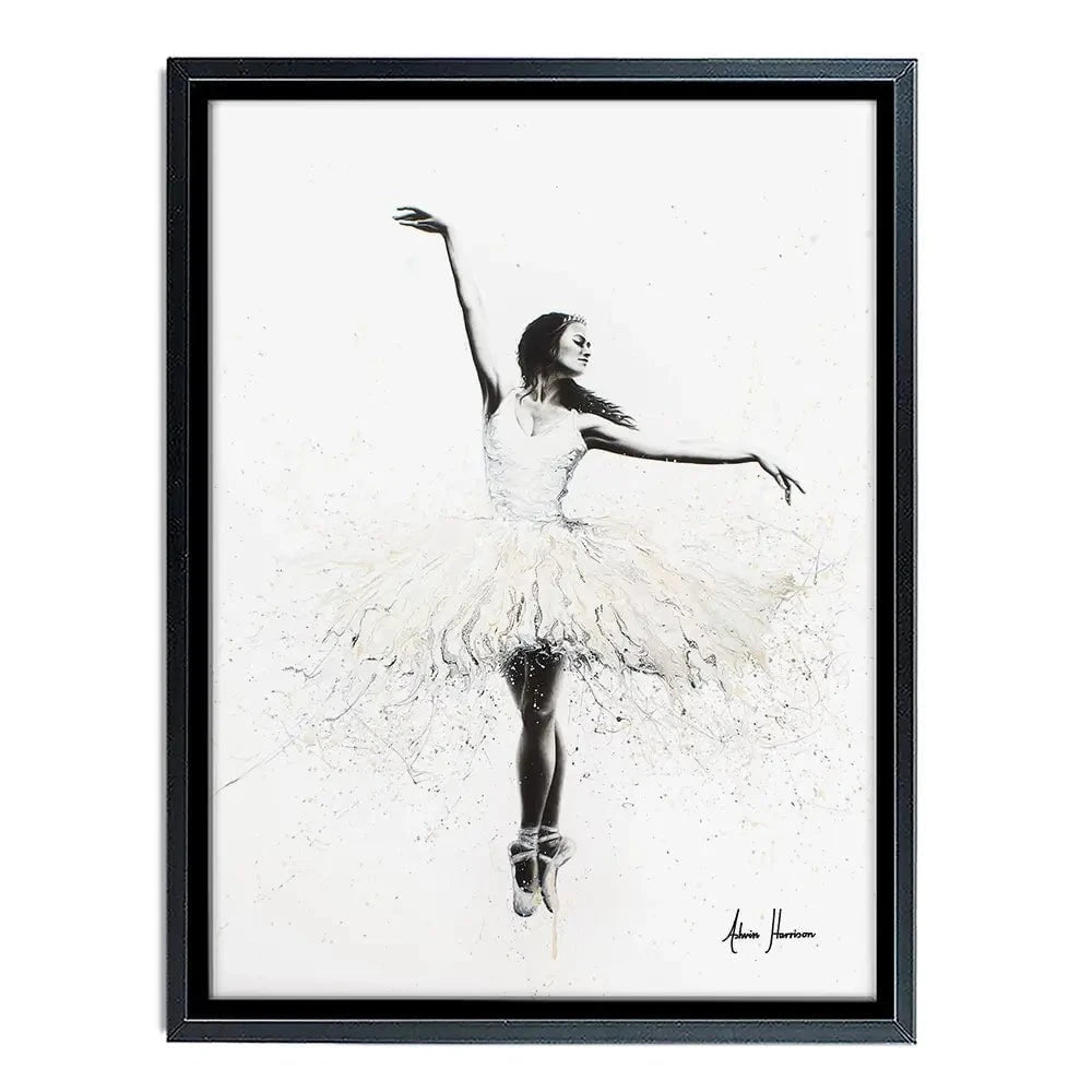 The White Swan Canvas Print